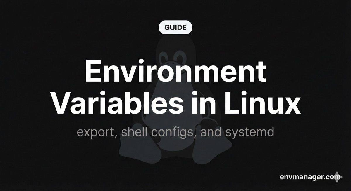 How to Set Environment Variables in Linux (export, .bashrc, systemd)