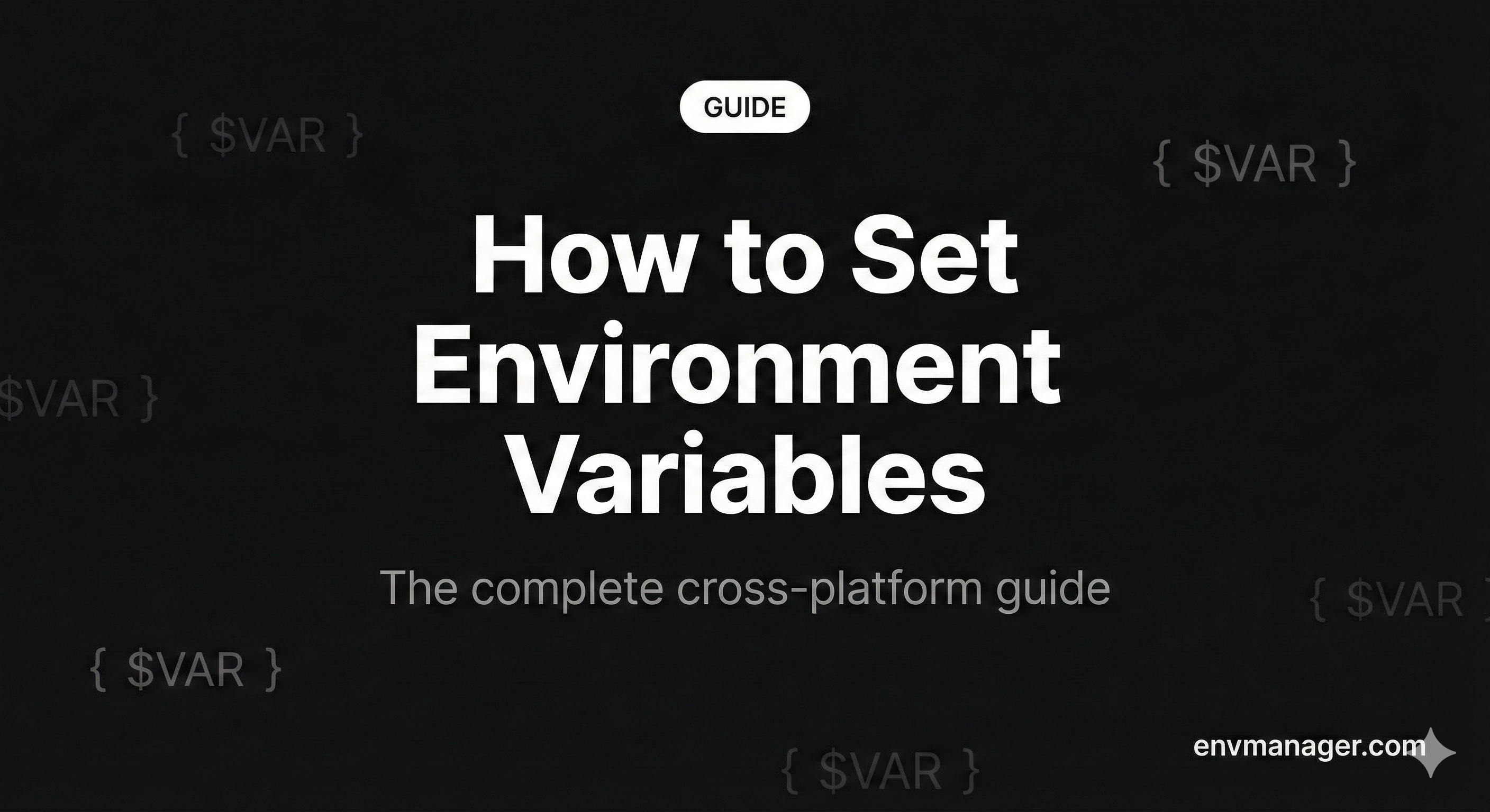 How to Set Environment Variables: Complete Guide for Linux, macOS, and Windows